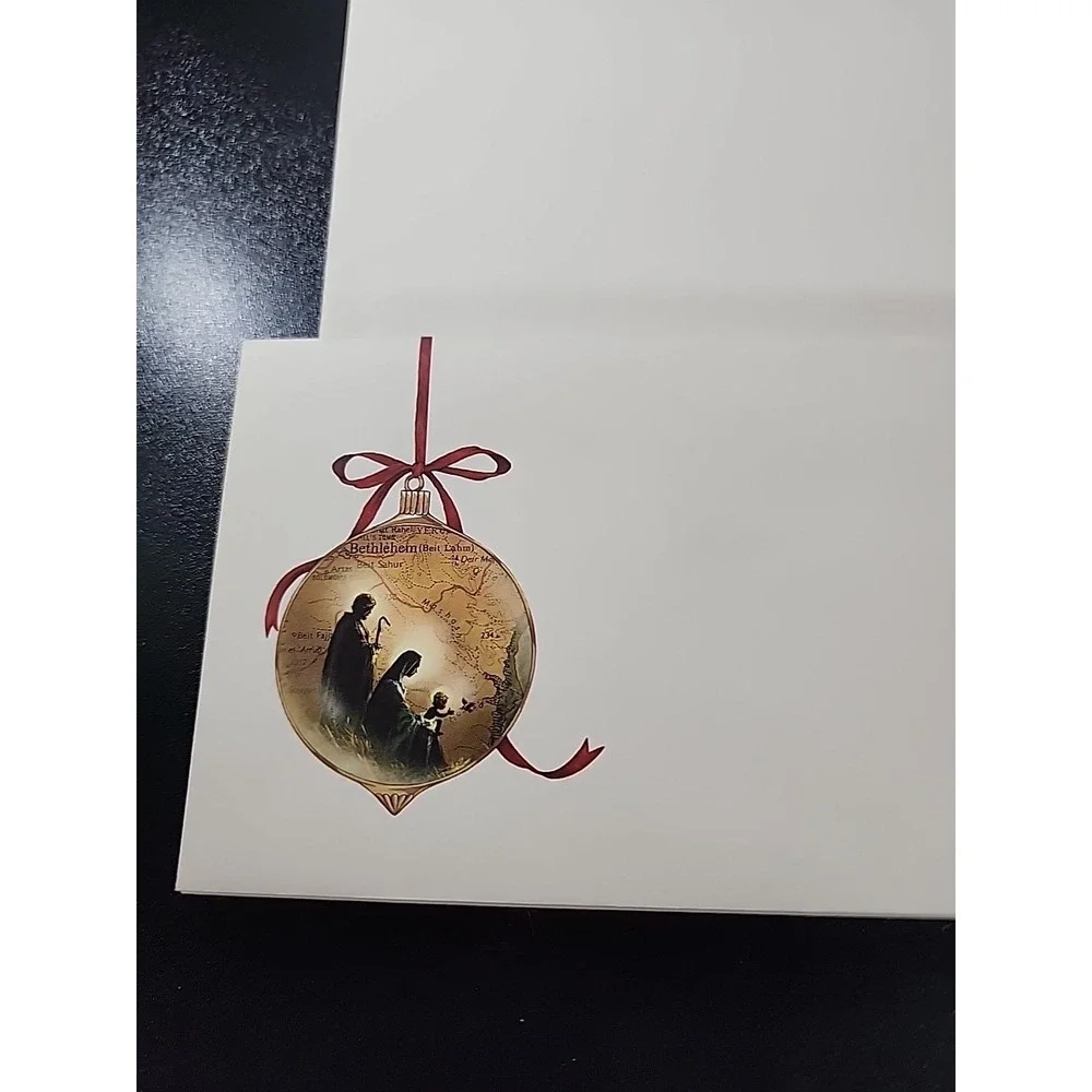 24 Sheets Computer Stationary Christmas Letter Announcments, Junk Journal Paper